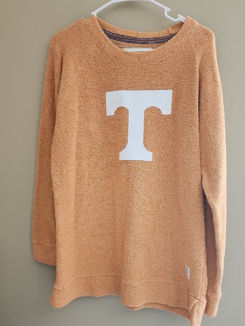 Cozy Tennessee Sweater with White 'Power T' Accent